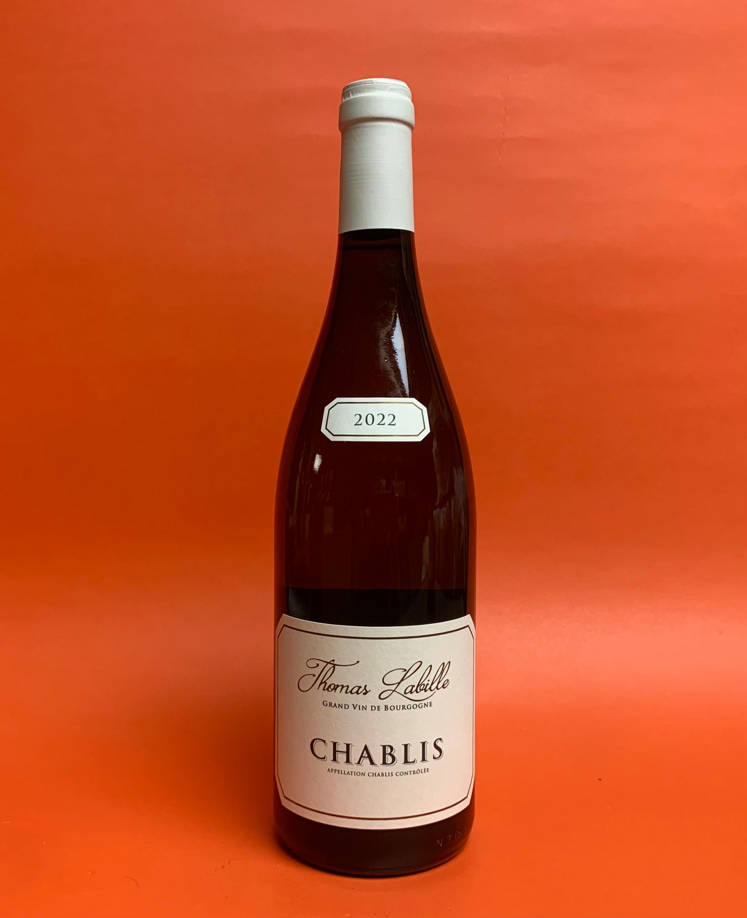 Thomas Labille Chablis, 2023, Burgundy, France—Sustainable, Vegan