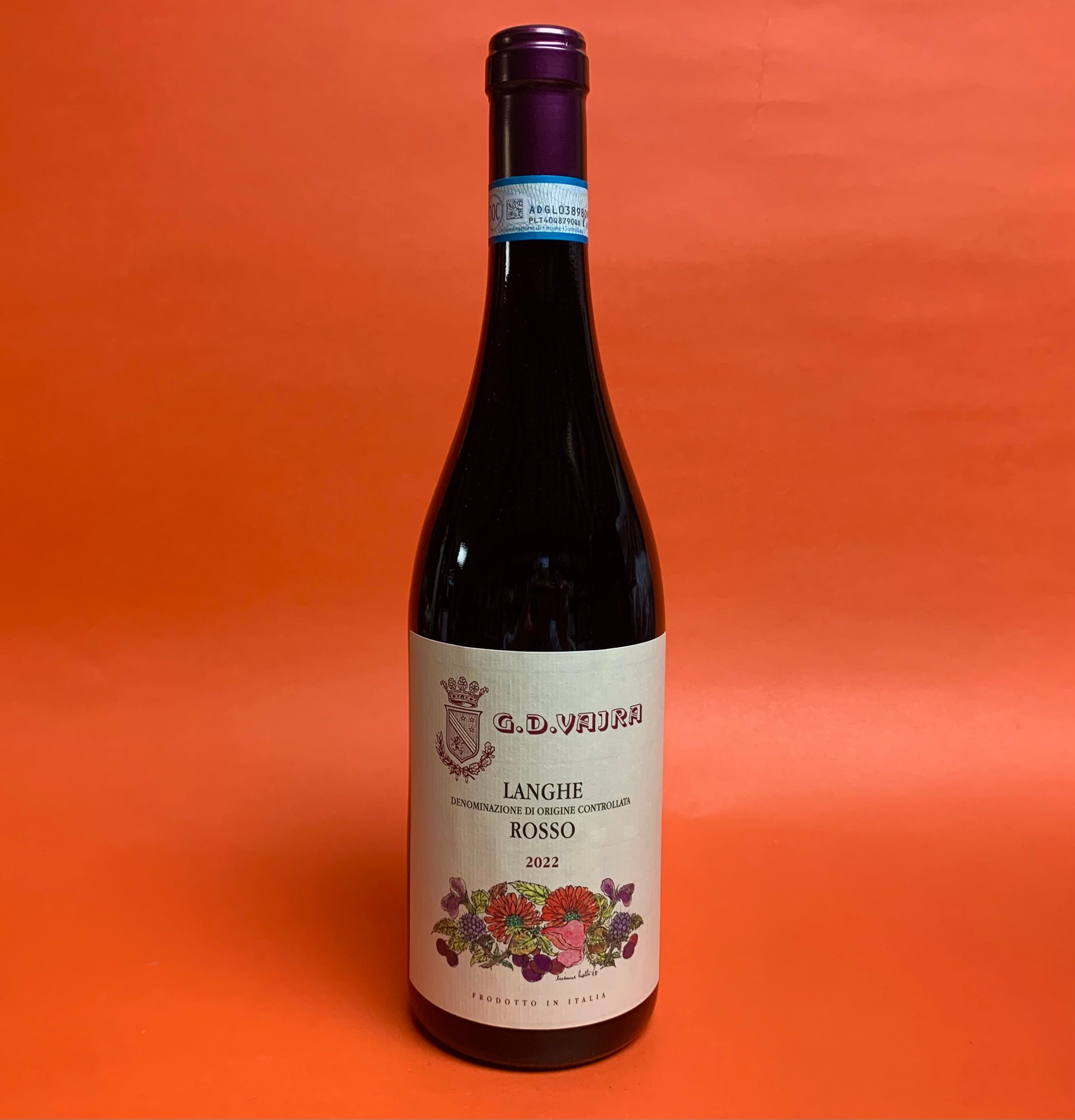 G.D. Vajra Langhe Rosso, 2024, Piedmont, Italy—Organic